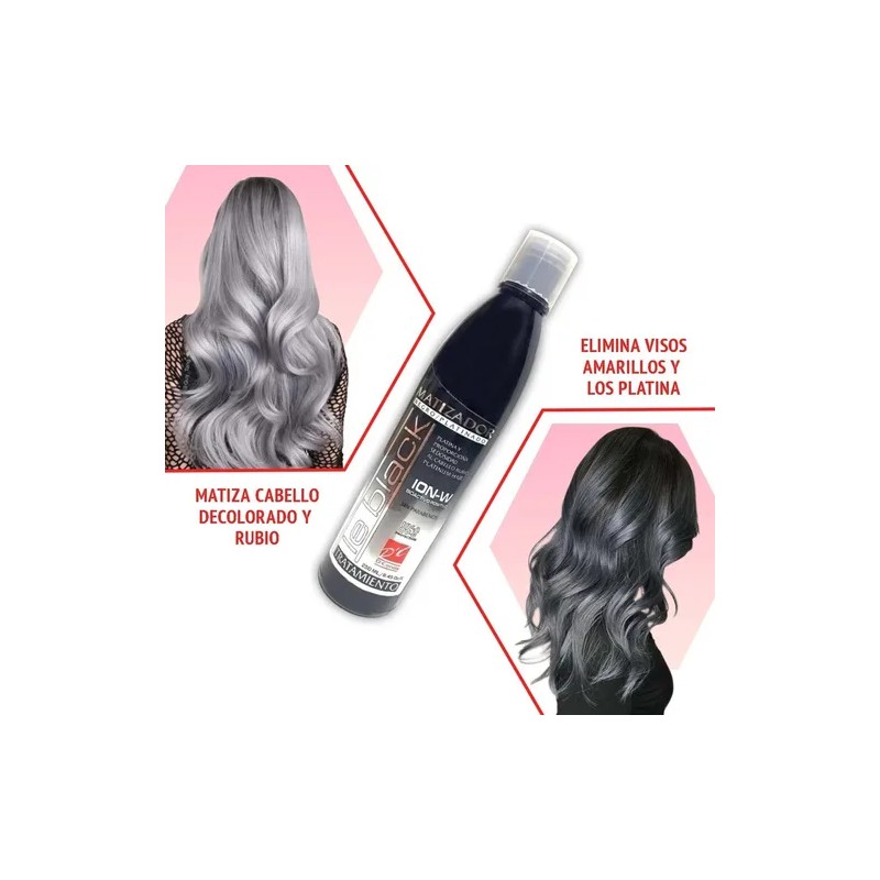 Tratamiento Matizador Cabello Negro Y Platinado Dconde 250ml