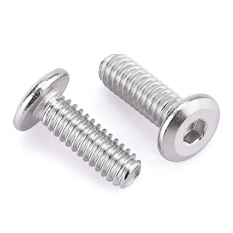 M6-1.0 x 16mm Hex Socket Head Cap Screws, 304 Stainless