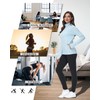 COZZIPLUS Women Workout Zip Up Running Athetic Jacket-Women Stretchy Yoga