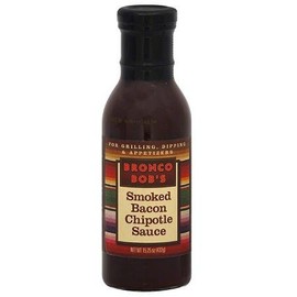 Bronco Bob's Smoked Bacon Chipotle Sauce - 3 Pack