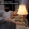 Farmhouse Table Lamp Touch Control 3-Way Dimmable Table Lamp, Modern
