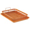 Fox Valley Traders 2 Pc Copper Crisper Tray by Chef's