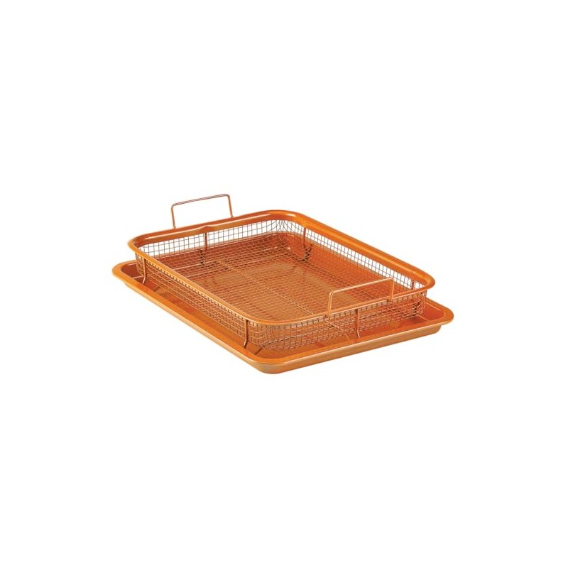Fox Valley Traders 2 Pc Copper Crisper Tray by Chef's