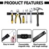 SDLDEER 12" Magnetic Tool Holder, 10 Packs Storage Strips Tool