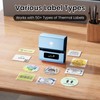 Phomemo M221 Label Printer, Bluetooth Thermal Label Maker Set, Portable