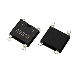 (Pack of 50pcs) ASEMI ABS10 Mini Surface Mount Bridge Rectifier Diode ABS10 1A/1000V for Led…