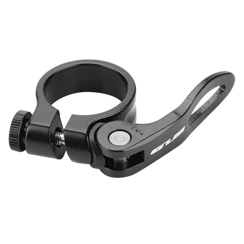 VGEBY Bicycle Seatpost Clamp, Aluminum Alloy Quick Release Road Bike