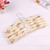 Padded Hangers for Women Clothing,5PCS Clothes Hangers Printed Bow Padded