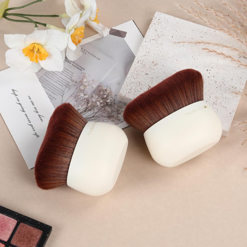 Professional Extra Large Kabuki Foundation Brush,Makeup Brush, Self Tanner Brush,Self