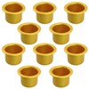 Candle Cup ZYAMY 10pcs Candlestick Holder Cup Candle Drip Protector