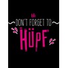 clothinx Dont forget to hüpf, black