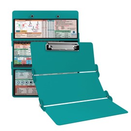 Whitecoat Clipboard® Trifold - EMT Edition (Teal, Trifold)