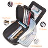 Zipper Wallet for Men, Genuine Leather Zipper Around Purse RFID