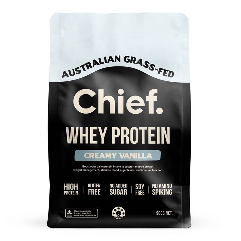 Chief Whey Protein - Creamy Vanilla, 900g