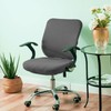 Fenteer Stretch Office Covers Seat Cover Slipcover Desk Seat Cushion