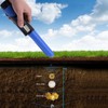Metal Detector,Portable High Sensitivity Metal Detector One-button LED Indicator Gold