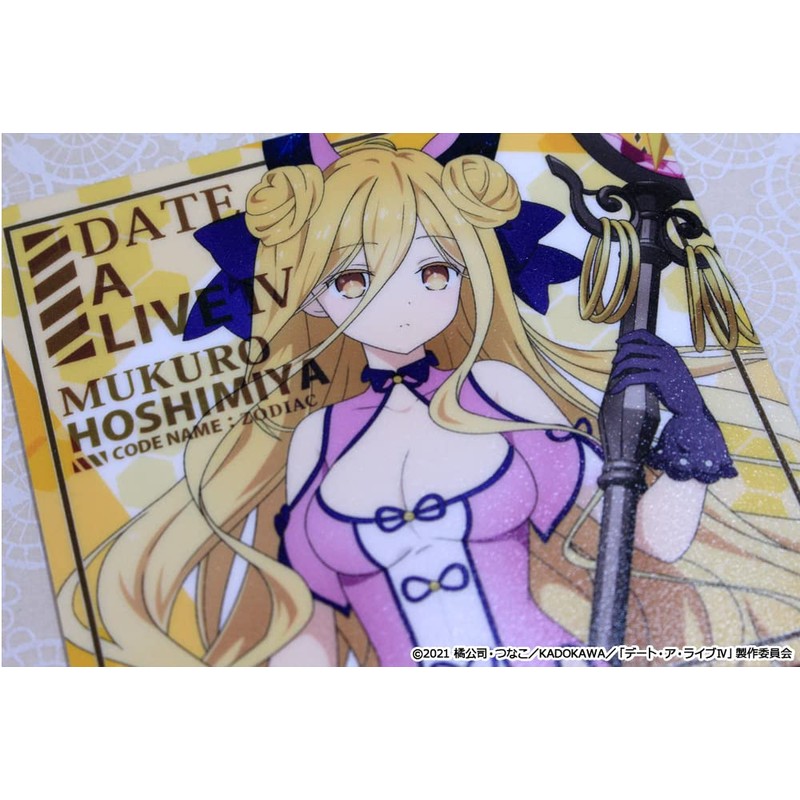 Date A Live IV [Hoshimiya Rokuku] Rubber Mat Coaster