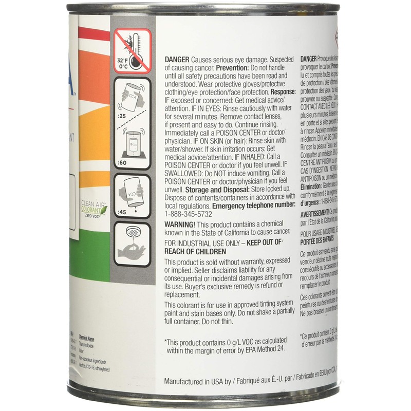 Valspar 8800N KX White Novocolor II Universal Colorant, 1 Quart