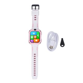 Kids Smartwatch GPS 2 Way Video Call Multifunctional Children Watch Holiday Birthday Gift Pink