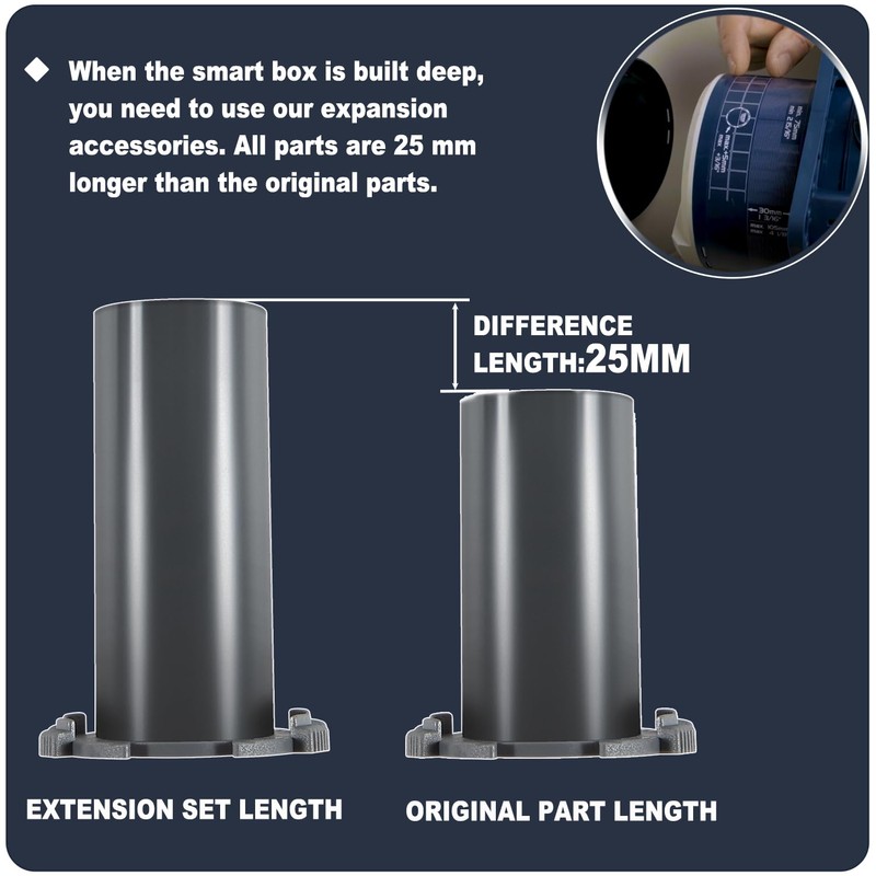 Replacement for Grohe 14048000 Universal Extension Set, Fits for Grohtherm