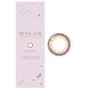 【メーカー公式店舗】 [ 宮脇咲良プロデュース＆イメージモデルカラコン ] MOLAK (モラク) ワンデー 10枚入り ダズルベージュ（度あり）[-4.00]