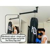 Wall Ceiling Heavy Bag Hanger Roller Mount Saving Space 44''