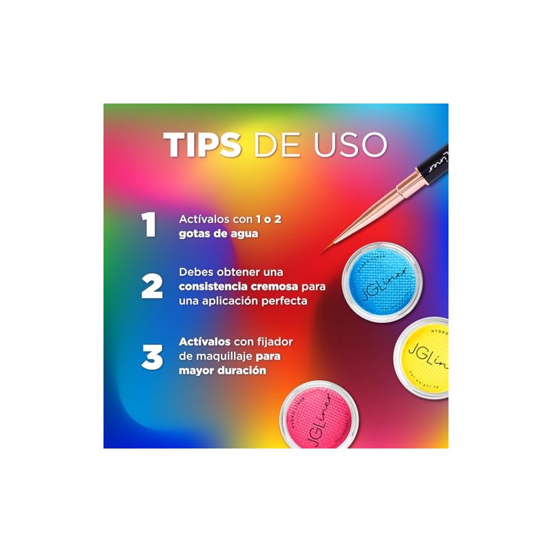 Colección 12 tonos de delineadores matte JGLiner