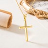 HOBATS Cross Necklace for Women 14K Gold Cross Necklaces for