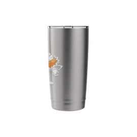 Dabbing Pumpkin Pie Thanksgiving Day Funny Boys Kids Dab Stainless Steel Insulated Tumbler