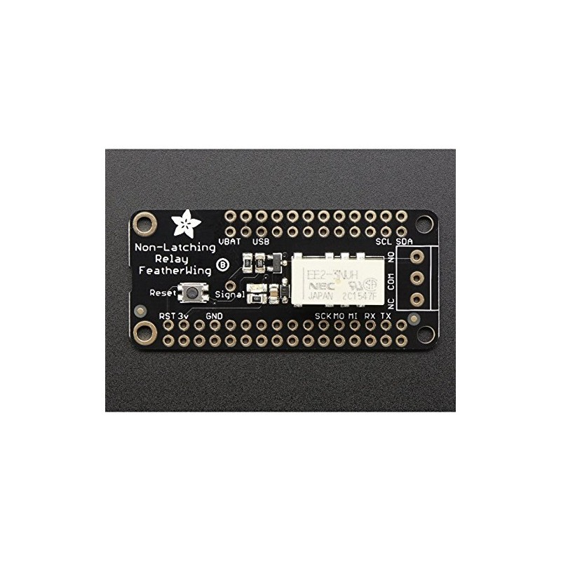 Adafruit Non-Latching Mini Relay FeatherWing