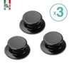 OPPAHA Universal Knob for Pot Lid 3 Pieces with 5mm