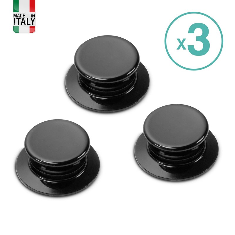 OPPAHA Universal Knob for Pot Lid 3 Pieces with 5mm
