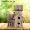 Bird House, Garden Decoration Bird Nesting Box, Outdoor Birdhouse Sturdy
