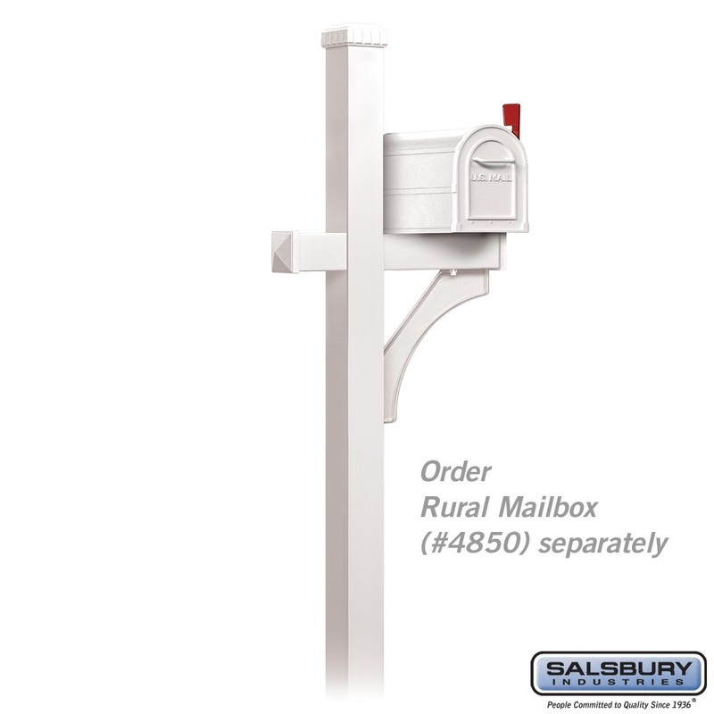 Salsbury Industries 4377WHT Arm Kit Replacement for Deluxe Post for