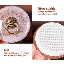 Ceramic Pet Urn for Ashes, Dog Urn Cat Urn Handicrafted Ashes Keepsake Memorial Gift, Ashes Holder with Photo Display Box, Rose Red