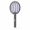 3-in-1 Foldable Rechargeable Electric Mosquito Swatter with Wall-Mount Mode