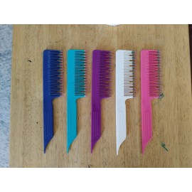 (2) Vintage 90's Mebco The Tease Comb Dipped Hair Combs