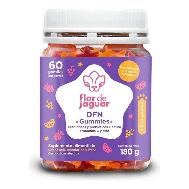 Flor De Jaguar | Pack 5 Dfn Gummies, 180 Gr