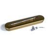 Aoktorkit 1PCS Metal Tin Box Container, 17.5x6x1.8cm Oval Empty Mini