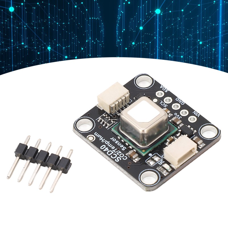 Carbon Dioxide Sensor Module CO2 Temperature Humidity Monitor Detection 50ppm