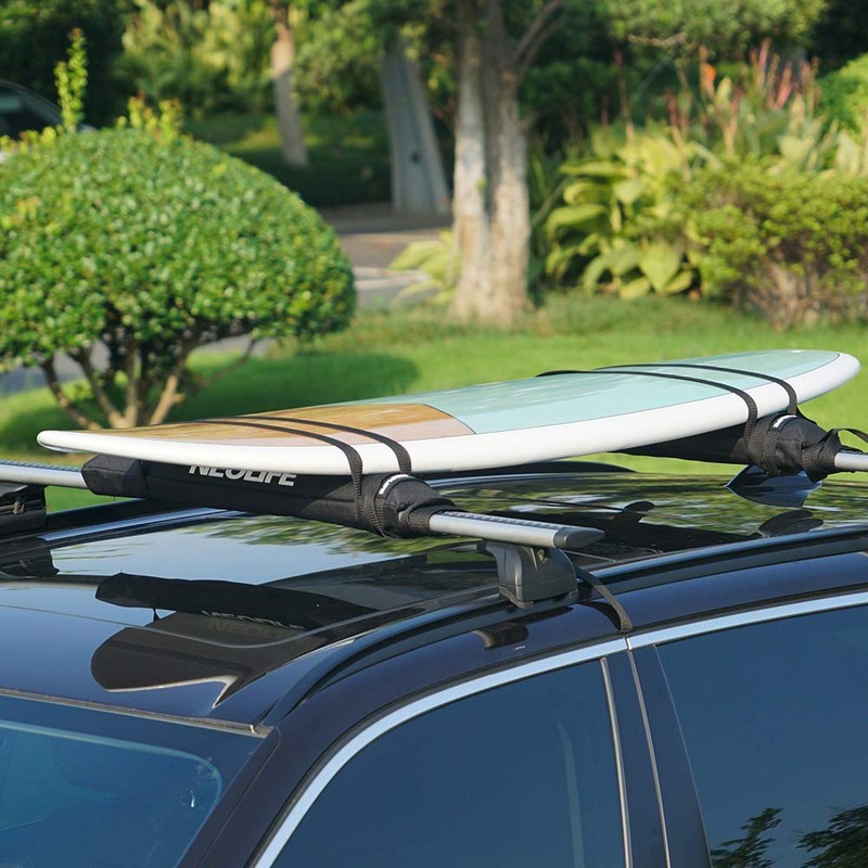 WONITAGO Soft Roof Rack Pads with Two 15 Ft Tie