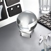 LIOOBO Clear Crystal Display Stand Concave Crystal Ball Stand