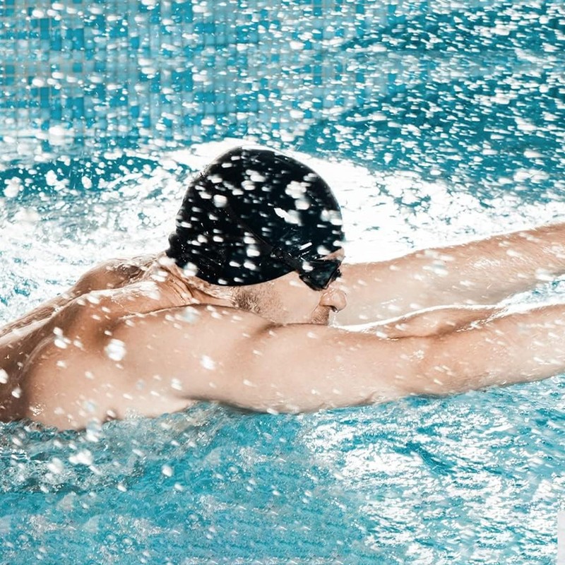 Swimming Cap, Swimming Cap, High Elasticity, Simple, Fashionable, No Pinching,