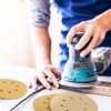 180mm Sanding Discs 180 Grit, 30Pcs Hook and Loop Sander