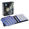 SAFE 7317 Coin Album Scrapbook for Coins in Capsules | Euro Coins Scrapbook with 6 Sheets for 24 Euro Sets in Capsules