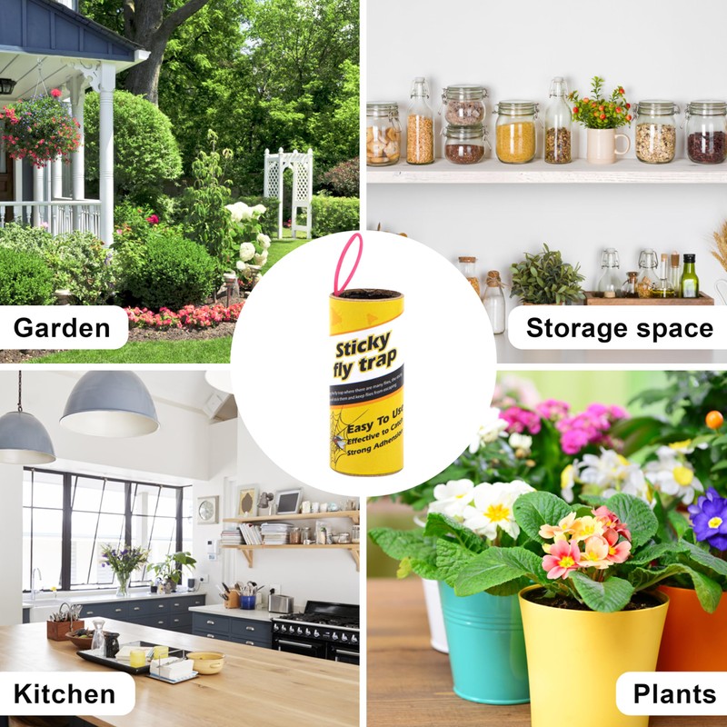 40 Pack Fruit Fly Traps for Indoors, Fly Traps Outdoor,
