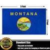 Nuibers Montana Flag 3x5 FT Sturdy for Outside, Heavy Duty