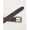 Wrangler Men's Basic Stitched Belt, Brown, 32 in (Manufacturer Size:85)