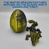 ZZ LIFE Surprise Winter Dragon Egg - 11" Dragons Articulating