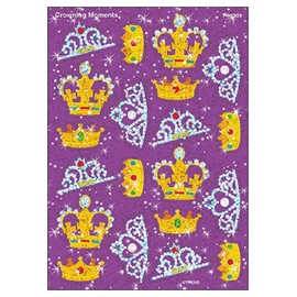 Trend Go-to Seal Glittering Crown Large 40 Pieces Trend Sparkle Stickers Large Crowning Moments T-63309